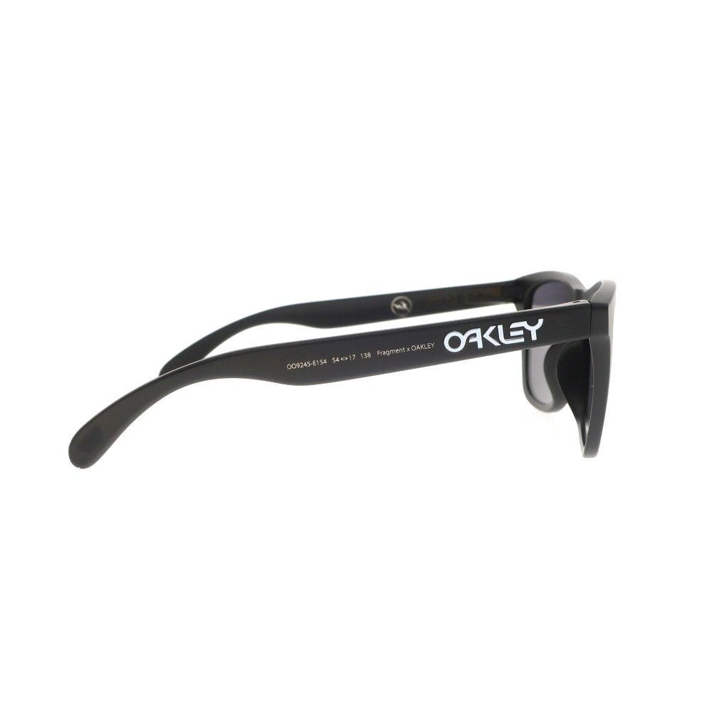 【中古】【未使用】フラグメントデザイン FRAGMENT DESIGN × OAKLEY Frogskins サングラス マットブラック【 54□17 】【 状態ランクS 】【 メンズ 】