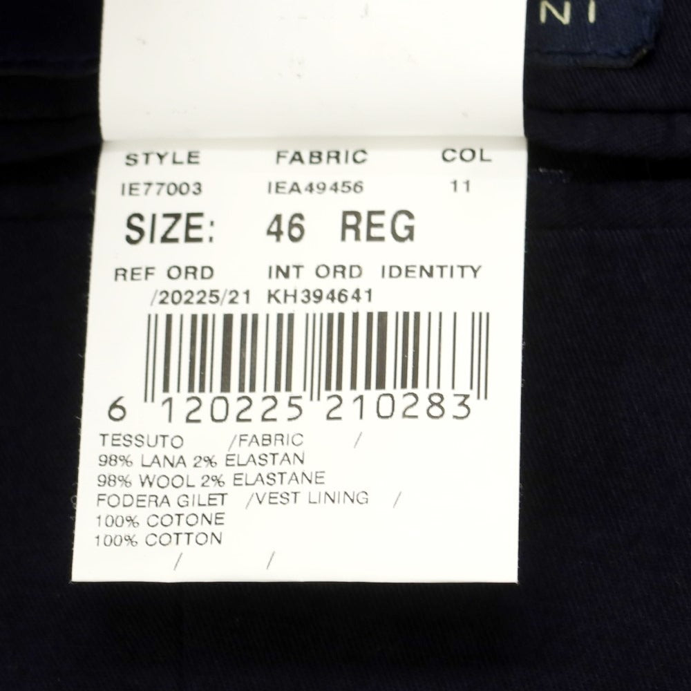 中古】ラルディーニ LARDINI ウール ベスト ドレス系ジレ グレージュx