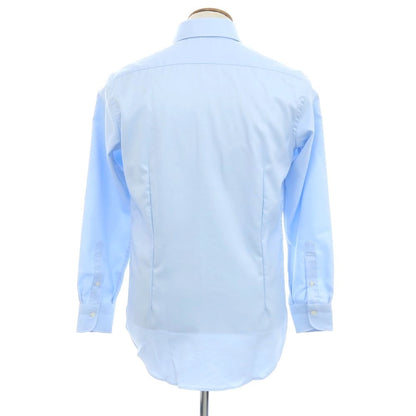 【中古】【未使用】フェアファクス FAIRFAX コットン ワイドカラー ドレスシャツ ライトブルー【サイズ39】【BLU】【S/S/A/W】【状態ランクS】【メンズ】