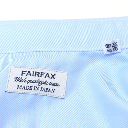 【中古】【未使用】フェアファクス FAIRFAX コットン ワイドカラー ドレスシャツ ライトブルー【サイズ39】【BLU】【S/S/A/W】【状態ランクS】【メンズ】