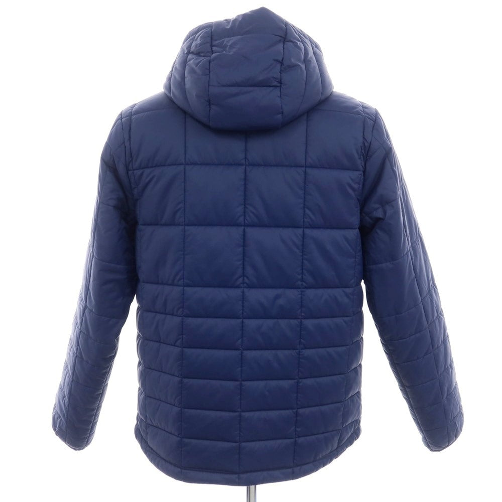 【中古】アンダーアーマー UNDER ARMOUR ナイロン 中綿 フーデッド キルティングブルゾン ネイビー【サイズXL】【 状態ランクC 】【 メンズ 】 [EPD]