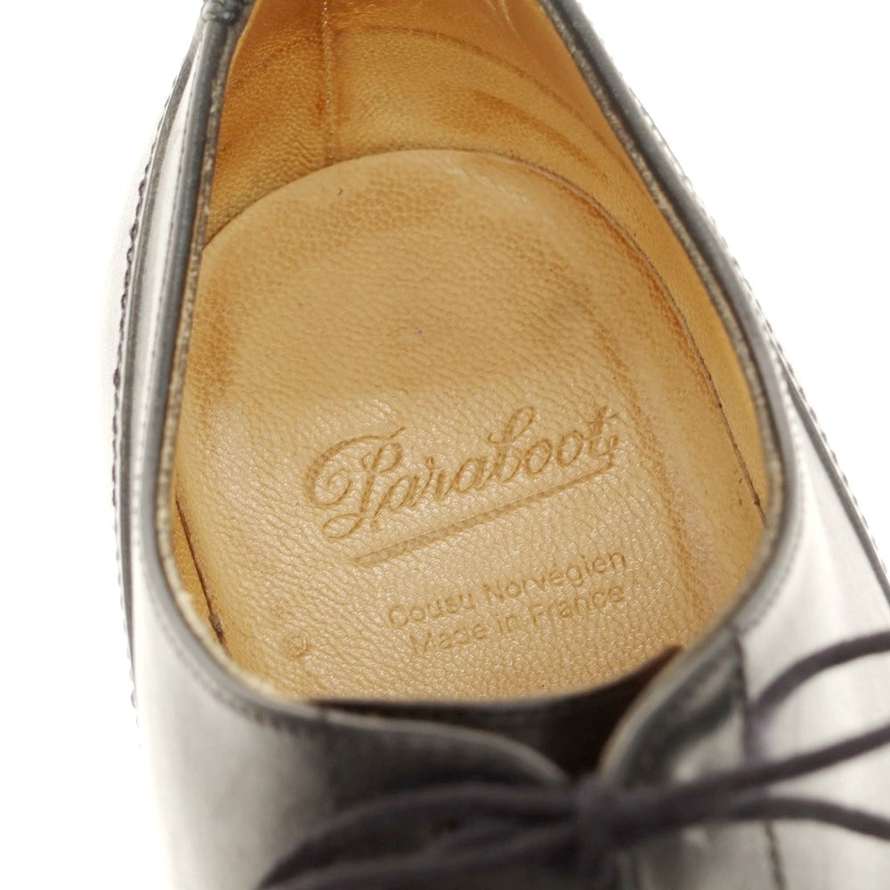 【中古】パラブーツ Paraboot CHAMBORD ドレスシューズ ブラック【 10F 】【 状態ランクB 】【 メンズ 】