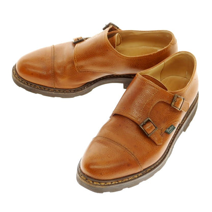 【中古】パラブーツ Paraboot WILLIAM ダブルモンク ドレスシューズ ライトブラウン【 11 】【 状態ランクC 】【 メンズ 】