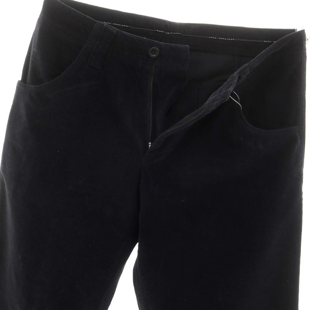 [Used] HUGO BOSS Stretch Cotton Corduroy Pants Black [Size 46] [BLK] [A/W] [Condition Rank B] [Men&
