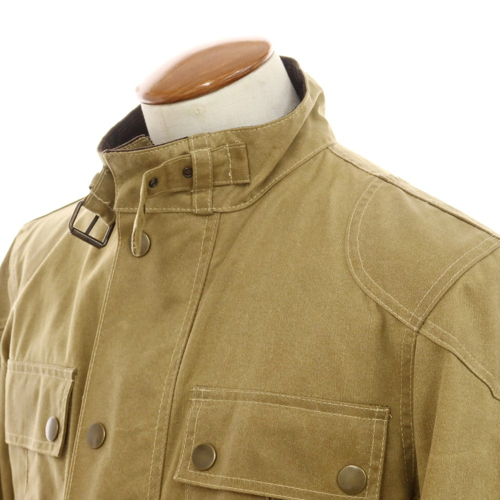 【中古】ベルスタッフ BELSTAFF オイルドコットン スタンドカラー ワークジャケット ベージュ【 M 】【 状態ランクC 】【 メンズ 】
[APD]