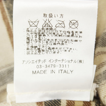 【中古】ベルスタッフ BELSTAFF オイルドコットン スタンドカラー ワークジャケット ベージュ【 M 】【 状態ランクC 】【 メンズ 】