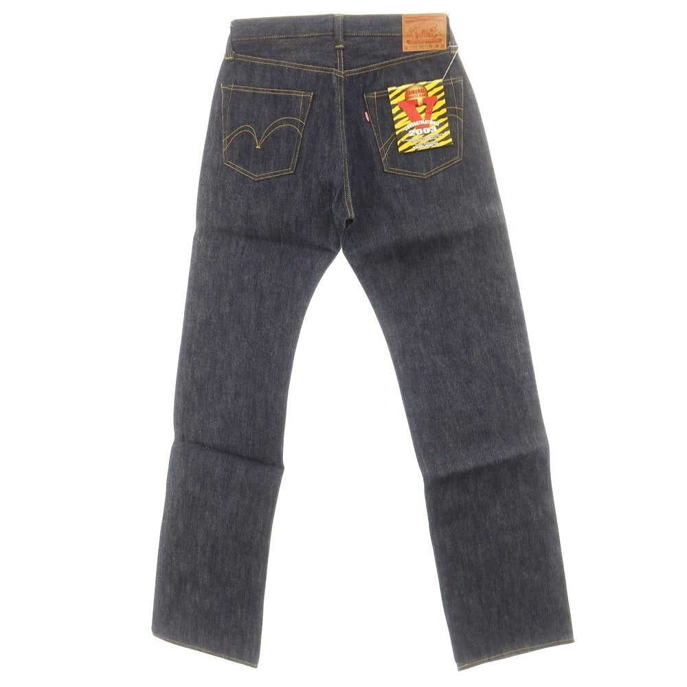 【中古】【未使用】サムライ ジーンズ SAMURAI JEANS 阪神タイガース優勝記念モデル ジーンズ デニムパンツ ネイビー【サイズ32】【NVY】【S/S/A/W】【状態ランクS】【メンズ】