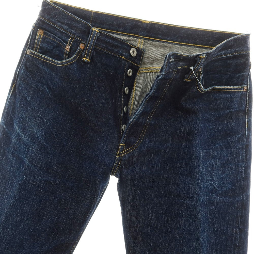 【中古】サムライ ジーンズ SAMURAI JEANS コットン ジーンズ デニムパンツ ネイビー【 32 】【 状態ランクC 】【 メンズ 】