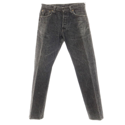 【中古】サムライ ジーンズ SAMURAI JEANS コットン ジーンズ デニムパンツ ブラック【 32 】【 状態ランクC 】【 メンズ 】