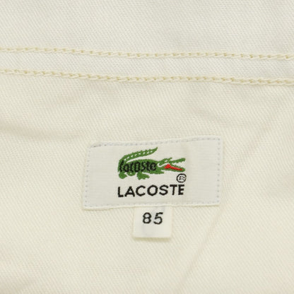 【中古】ラコステ LACOSTE ツイル コットン チノパンツ ベージュ【 85 】【 状態ランクB 】【 メンズ 】