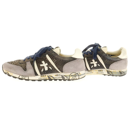 【中古】プレミアータ PREMIATA スエード スニーカー グレー系【 42 】【 状態ランクD 】【 メンズ 】