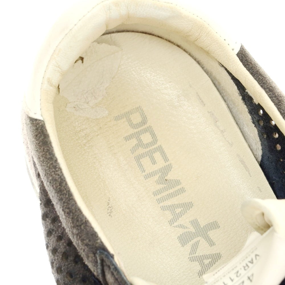 【中古】プレミアータ PREMIATA スエード スニーカー グレー系【 42 】【 状態ランクD 】【 メンズ 】