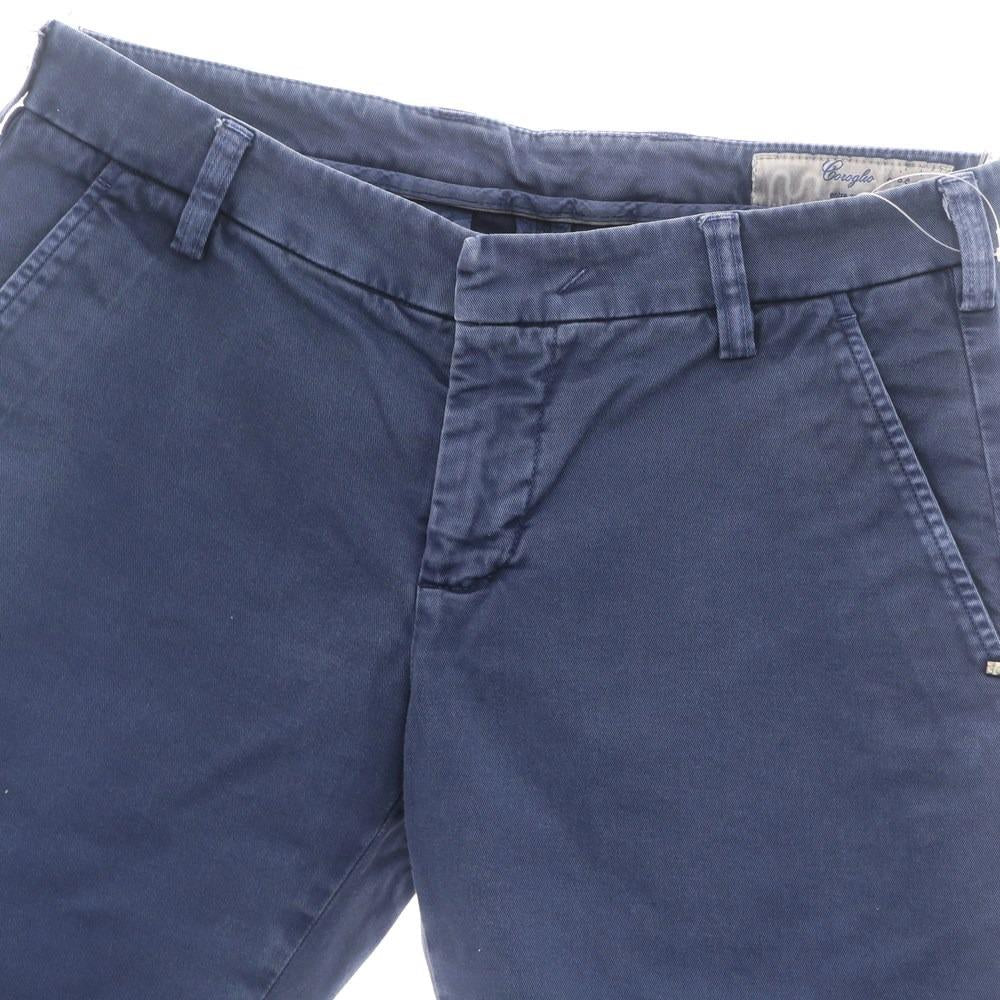 【中古】アントレアミ ENTRE AMIS ストレッチコットン ショートパンツ ライトネイビー【 30 】【 状態ランクB 】【 メンズ 】