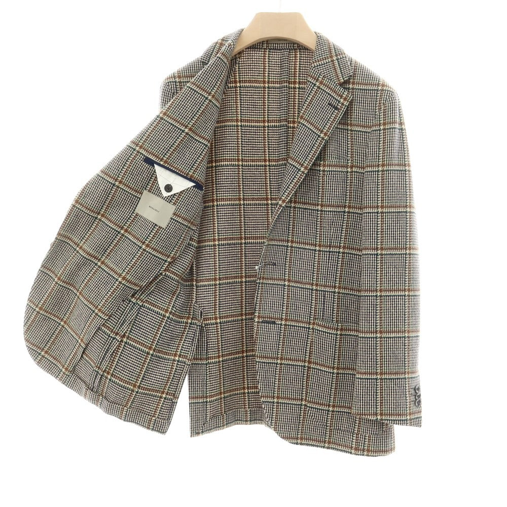 現行モデル□BOGLIOLI 48 K.JACKET テーラード ジャケット 紺