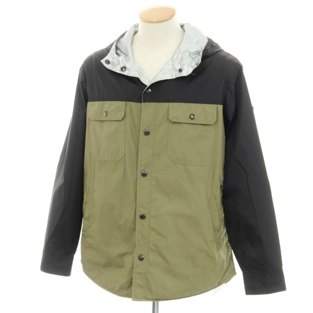 【中古】モンクレール MONCLER DONAN リバーシブル ナイロン コットン マウンテンパーカー オリーブxブラック【サイズ1】【 状態ランクB 】【 メンズ 】 [EPD]