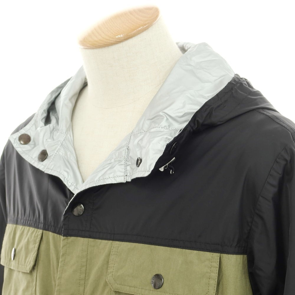 【中古】モンクレール MONCLER DONAN リバーシブル ナイロン コットン マウンテンパーカー オリーブxブラック【サイズ1】【 状態ランクB 】【 メンズ 】 [EPD]