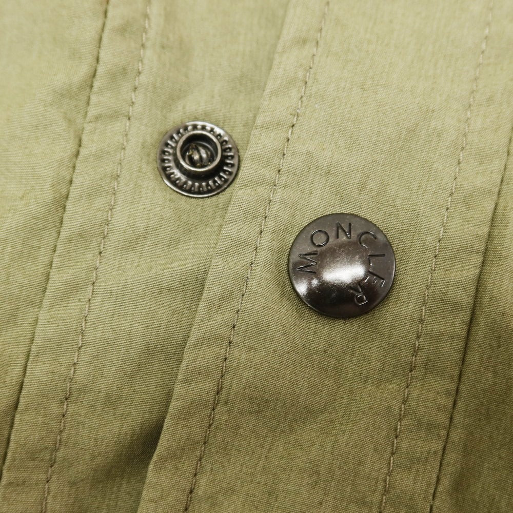 【中古】モンクレール MONCLER DONAN リバーシブル ナイロン コットン マウンテンパーカー オリーブxブラック【サイズ1】【 状態ランクB 】【 メンズ 】 [EPD]