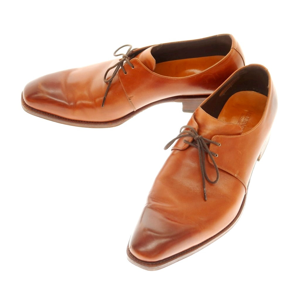 【中古】メルミン MEERMIN カーフ ドレスシューズ ブラウン【 7 】【 状態ランクB 】【 メンズ 】