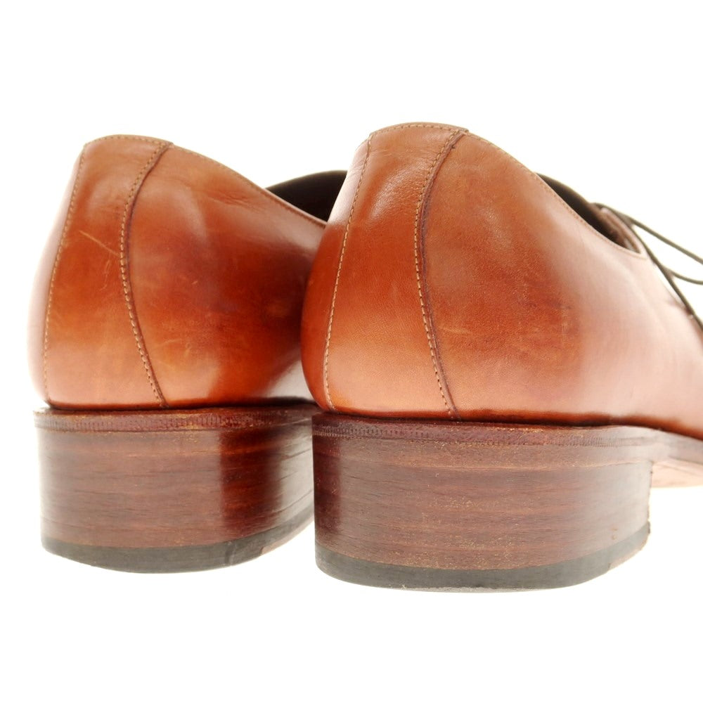【中古】メルミン MEERMIN カーフ ドレスシューズ ブラウン【サイズ7】【 状態ランクB 】【 メンズ 】[EPD]