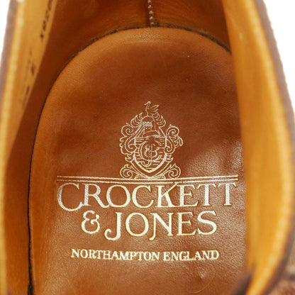 【中古】クロケットアンドジョーンズ CROCKETT&amp;JONES TETBURY スエード チャッカブーツ ブラウン【 5 1/2E 】【 状態ランクC 】【 メンズ 】