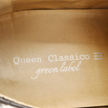 【中古】クインクラシコ Queen Classico ストレートチップ ドレスシューズ ブラック【 40 】【 状態ランクC 】【 メンズ 】