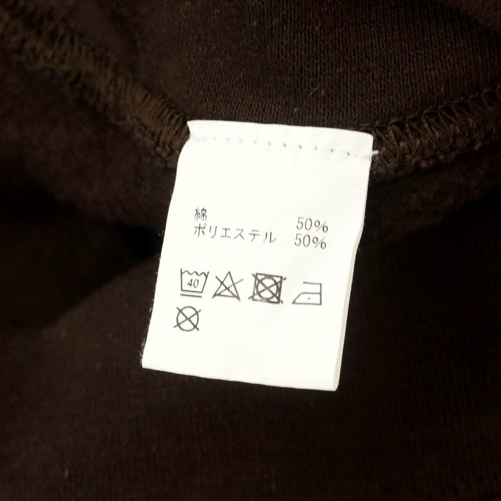 【中古】パームストライプス PALM/STRIPES コットンポリエステル スウェット ダークブラウン【サイズXL】【 状態ランクB 】【 メンズ 】 [EPD]
