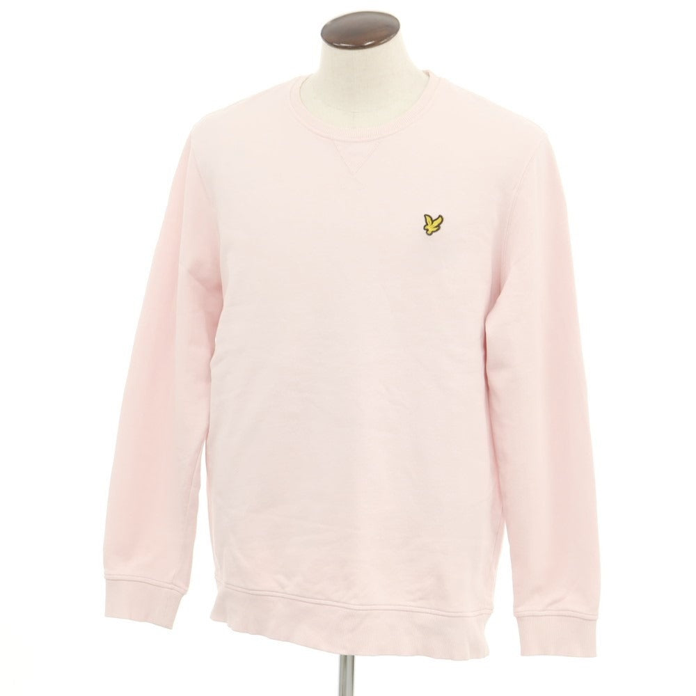 【中古】ライルアンドスコット LYLE&amp;SCOTT コットン クルーネック スウェット ライトピンク【サイズXXL】【 状態ランクC 】【 メンズ 】 [EPD]