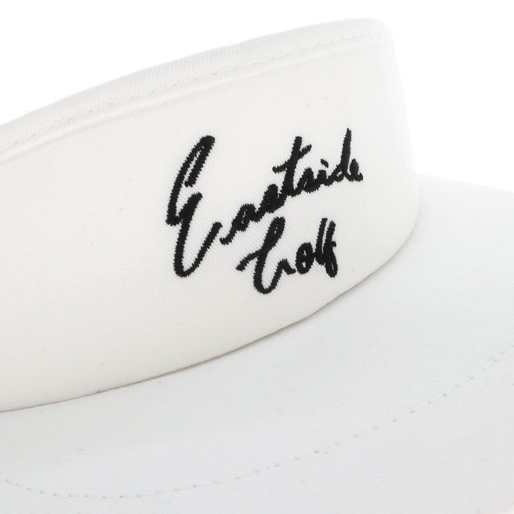 【中古】イーストサイドゴルフ Eastside Golf ポリエステル サンバイザー ホワイト【 状態ランクC 】【 メンズ 】