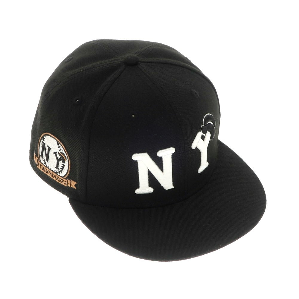 【中古】ニグロリーグ NEGRO LEAGUE ポリエステル BBキャップ ブラック【 7.75 】【 状態ランクC 】【 メンズ 】