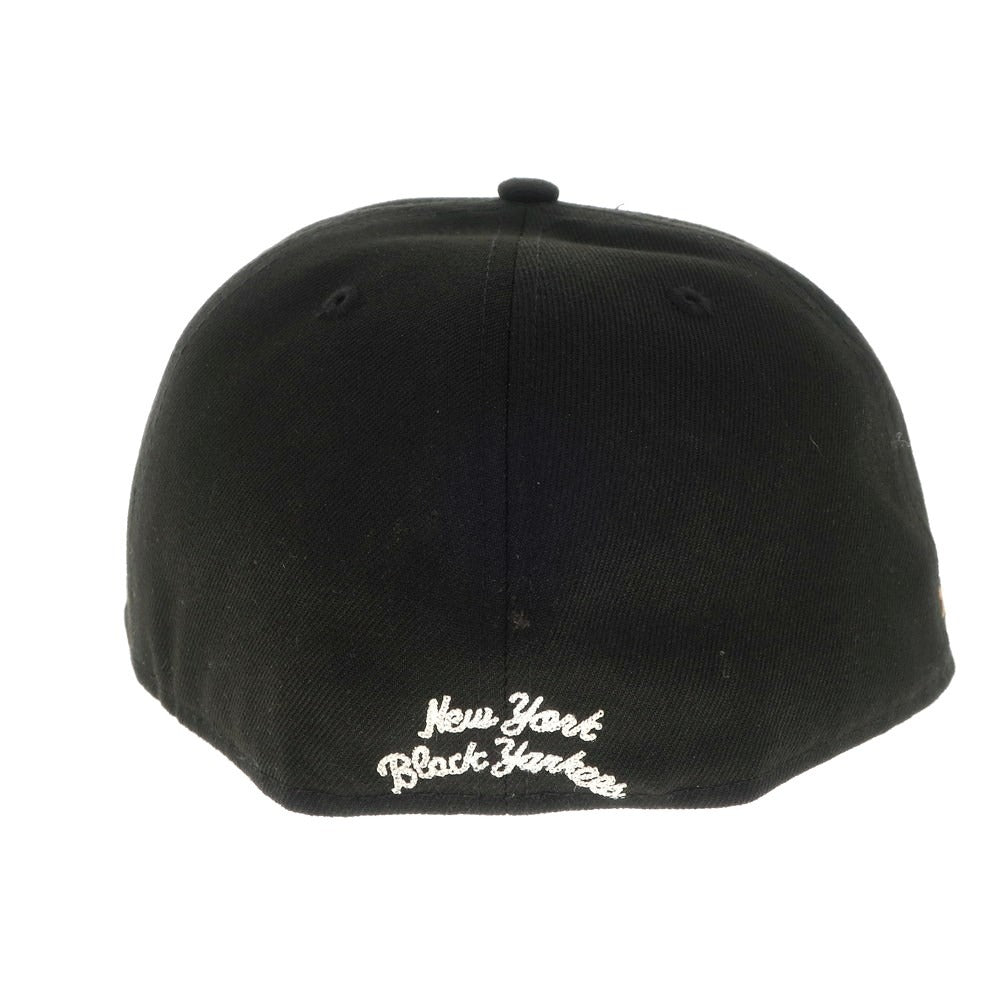 【中古】ニグロリーグ NEGRO LEAGUE ポリエステル BBキャップ ブラック【 7.75 】【 状態ランクC 】【 メンズ 】