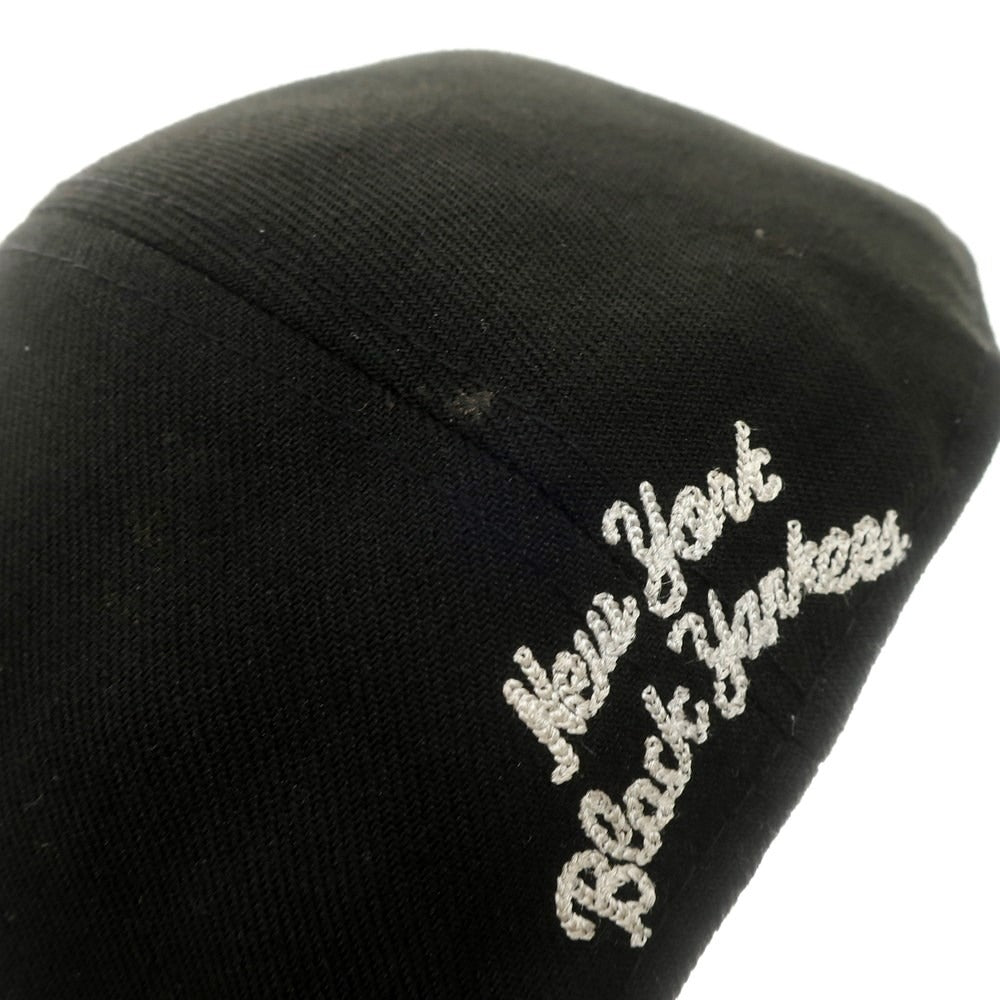 【中古】ニグロリーグ NEGRO LEAGUE ポリエステル BBキャップ ブラック【 7.75 】【 状態ランクC 】【 メンズ 】