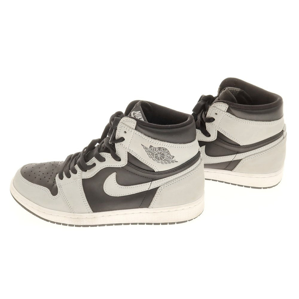 【中古】ナイキ NIKE Air Jordan 1 High OG スニーカー グレーxブラック【 27cm 】【 状態ランクB 】【 メンズ 】