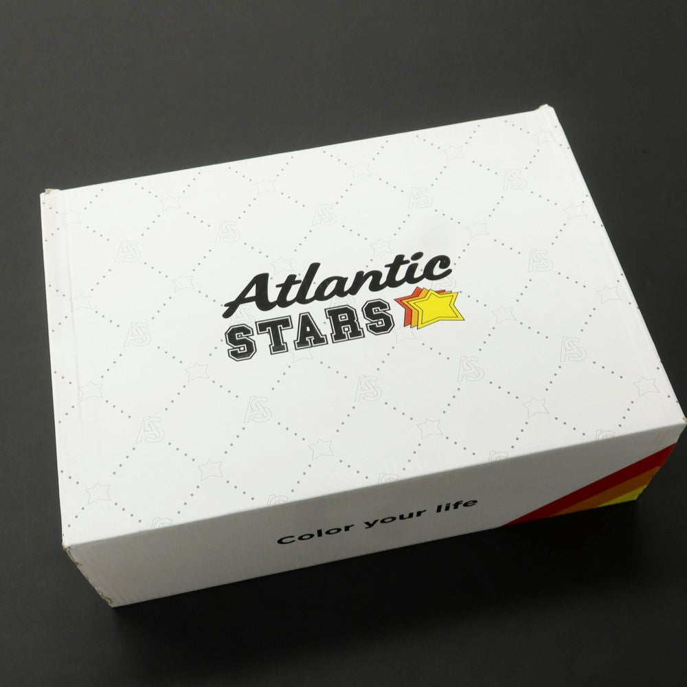 【中古】【未使用】アトランティックスターズ Atlantic STARS DRACO スニーカー グリーンxライトブラウン【 42 】【 状態ランクS 】【 メンズ 】