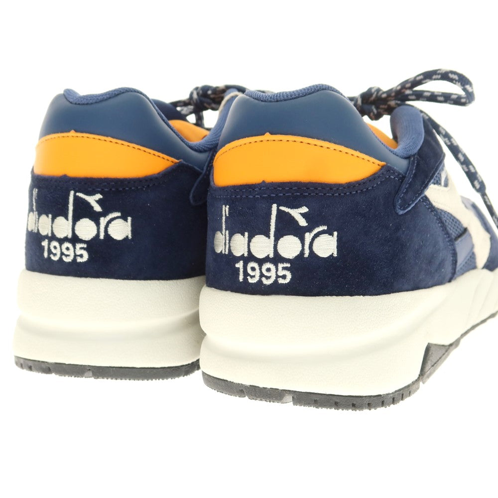 【中古】【未使用】ディアドラ Diadora HERITAGE eclipse premium スニーカー ネイビー【 27cm 】【 状態ランクS 】【 メンズ 】