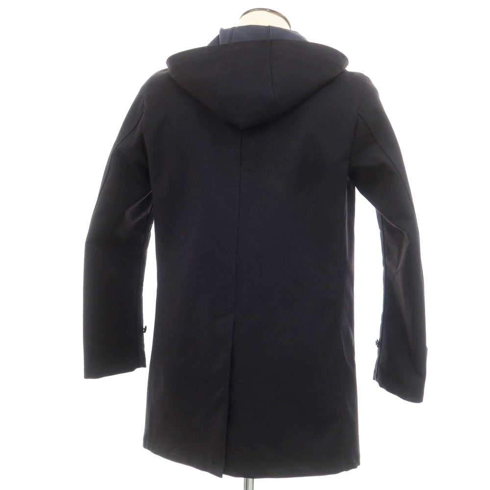 【中古】ジャーナルスタンダード レリューム JOURNAL STANDARD relume ウール フーデッドコート ブラック【サイズL】【 状態ランクB 】【 メンズ 】 [EPD]