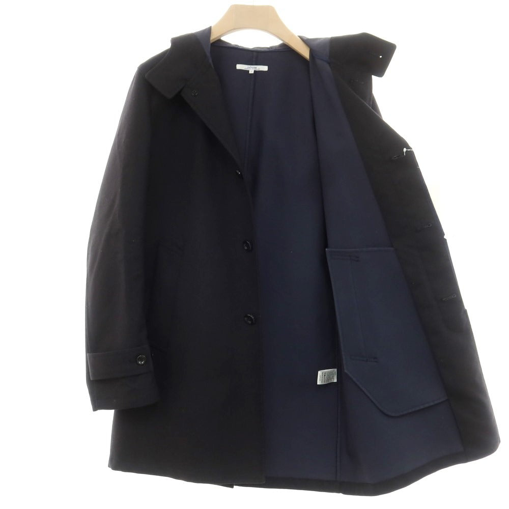 【中古】ジャーナルスタンダード レリューム JOURNAL STANDARD relume ウール フーデッドコート ブラック【サイズL】【 状態ランクB 】【 メンズ 】 [EPD]