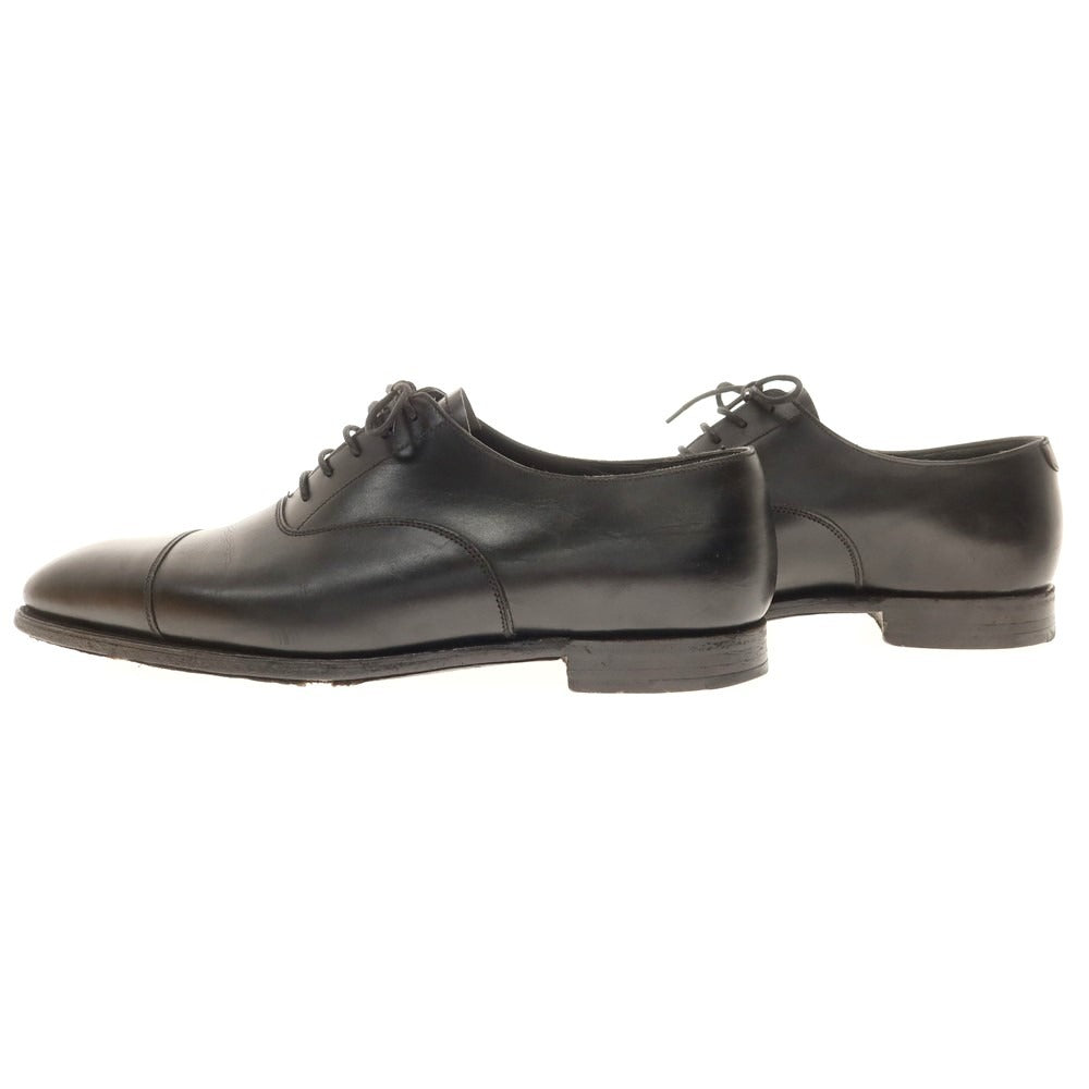 【中古】クロケットアンドジョーンズ CROCKETT&amp;JONES ハンドグレード AUDLEY ストレートチップ ドレスシューズ ブラック【 8E 】【 状態ランクB 】【 メンズ 】