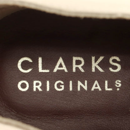 【中古】【未使用】クラークス Clarks Desert Rock スエード デザートブーツ ベージュ【 UK8 】【 状態ランクS 】【 メンズ 】