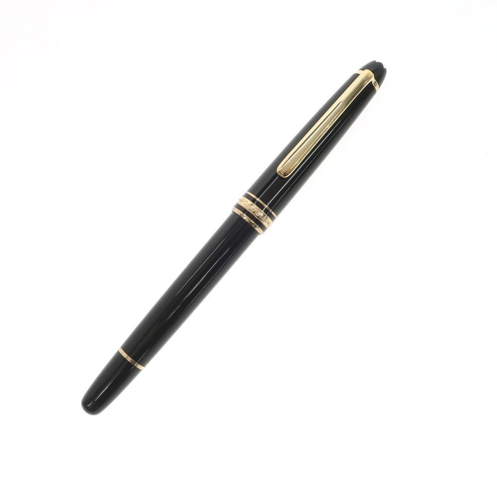 【中古】モンブラン MONTBLANC マイスターシュテック ボールペン ブラックxゴールド【 状態ランクB 】【 メンズ 】