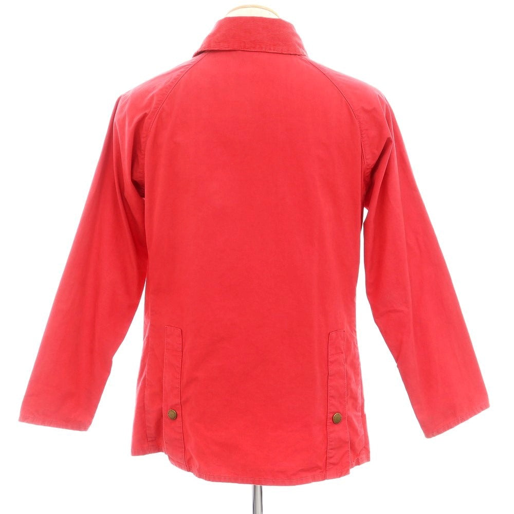 【中古】バブアー Barbour コットン フィールドジャケット レッド【サイズ34】【 状態ランクC 】【 メンズ 】[EPD]