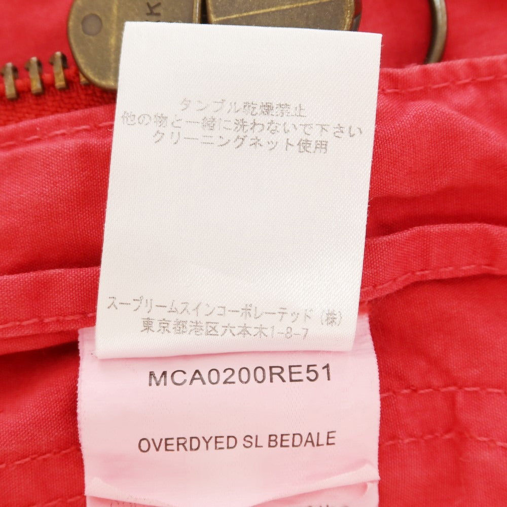 【中古】バブアー Barbour コットン フィールドジャケット レッド【 34 】【 状態ランクC 】【 メンズ 】