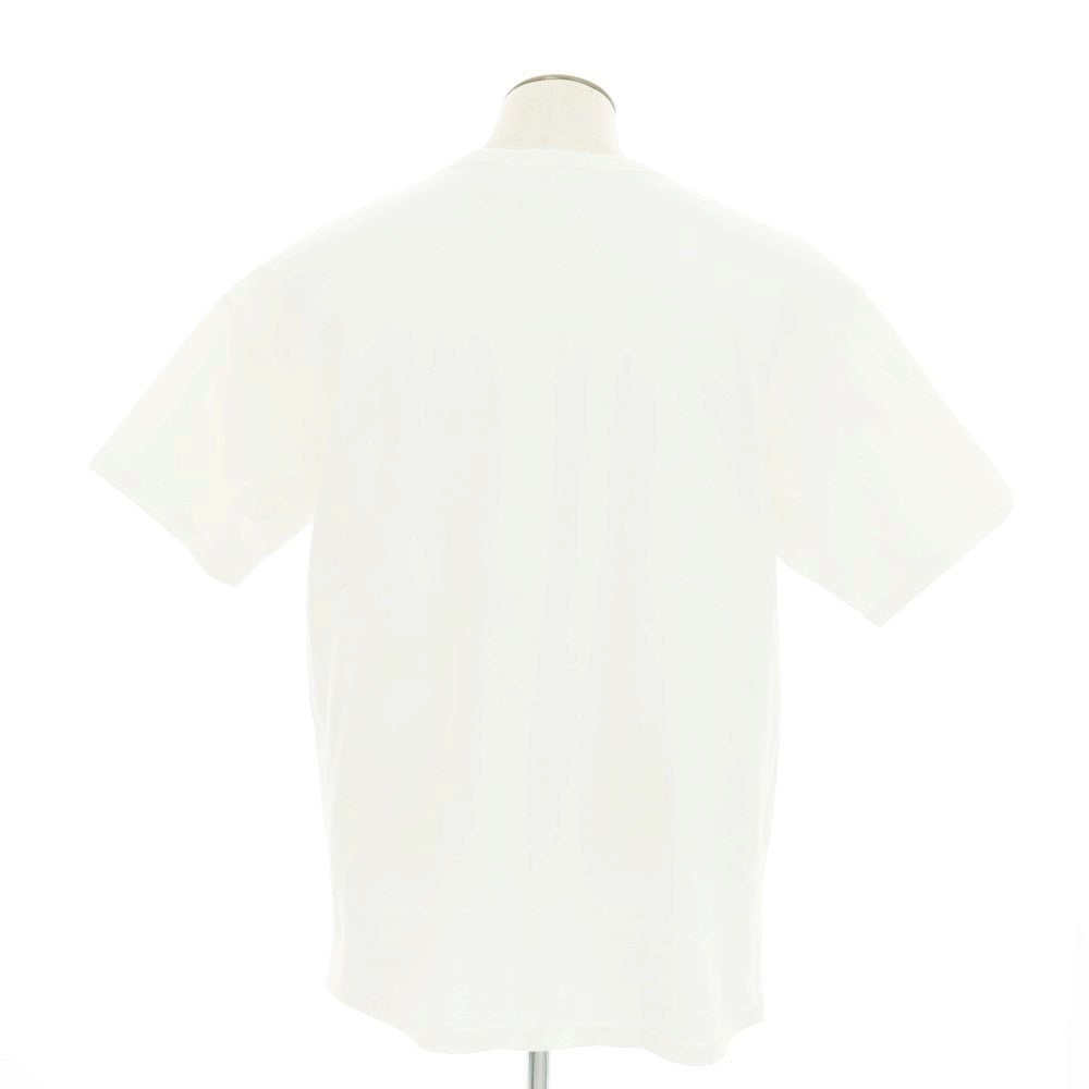 【中古】ポロ ラルフローレン Polo Ralph Lauren BEAMS別注 2024年春夏 コットンレーヨン クルーネック 半袖Ｔシャツ ホワイト【サイズL】【WHT】【S/S】【状態ランクB】【メンズ】