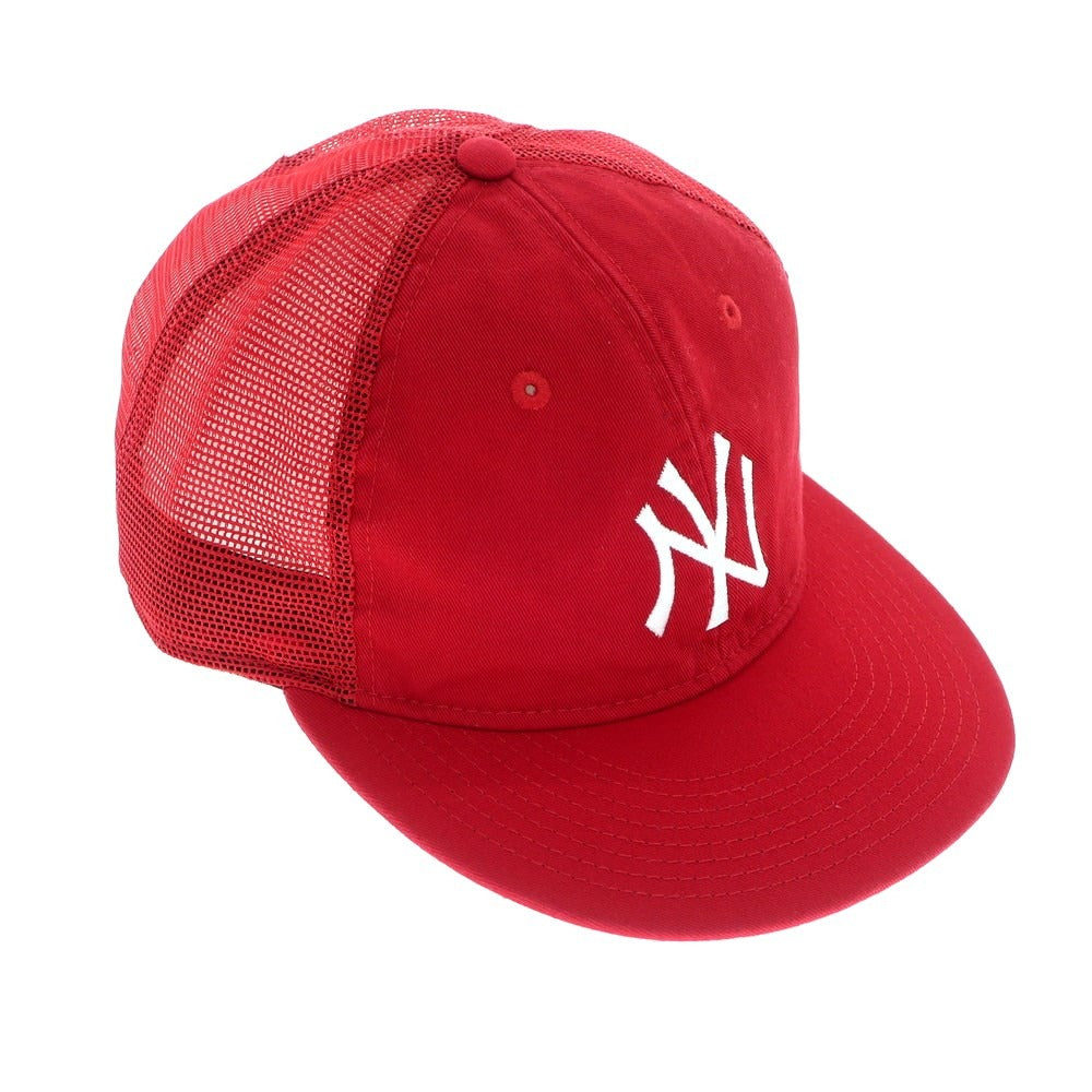 【中古】ニューエラ NEW ERA BEAMS別注 メッシュ BBキャップ レッド【 状態ランクB 】【 メンズ 】