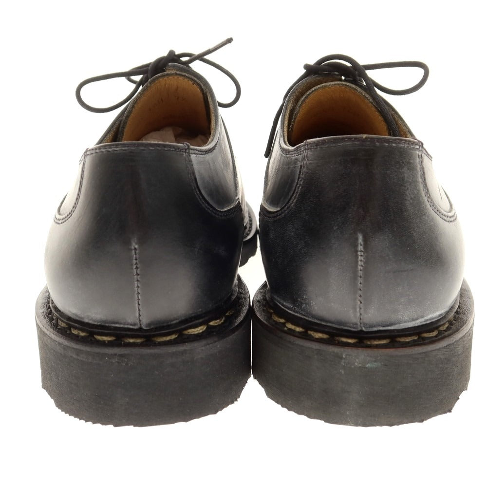 【中古】【未使用】パラブーツ Paraboot AVIGNON スプリットトゥ ドレスシューズ ブラック【 7 1/2 】【 状態ランクS 】【 メンズ 】