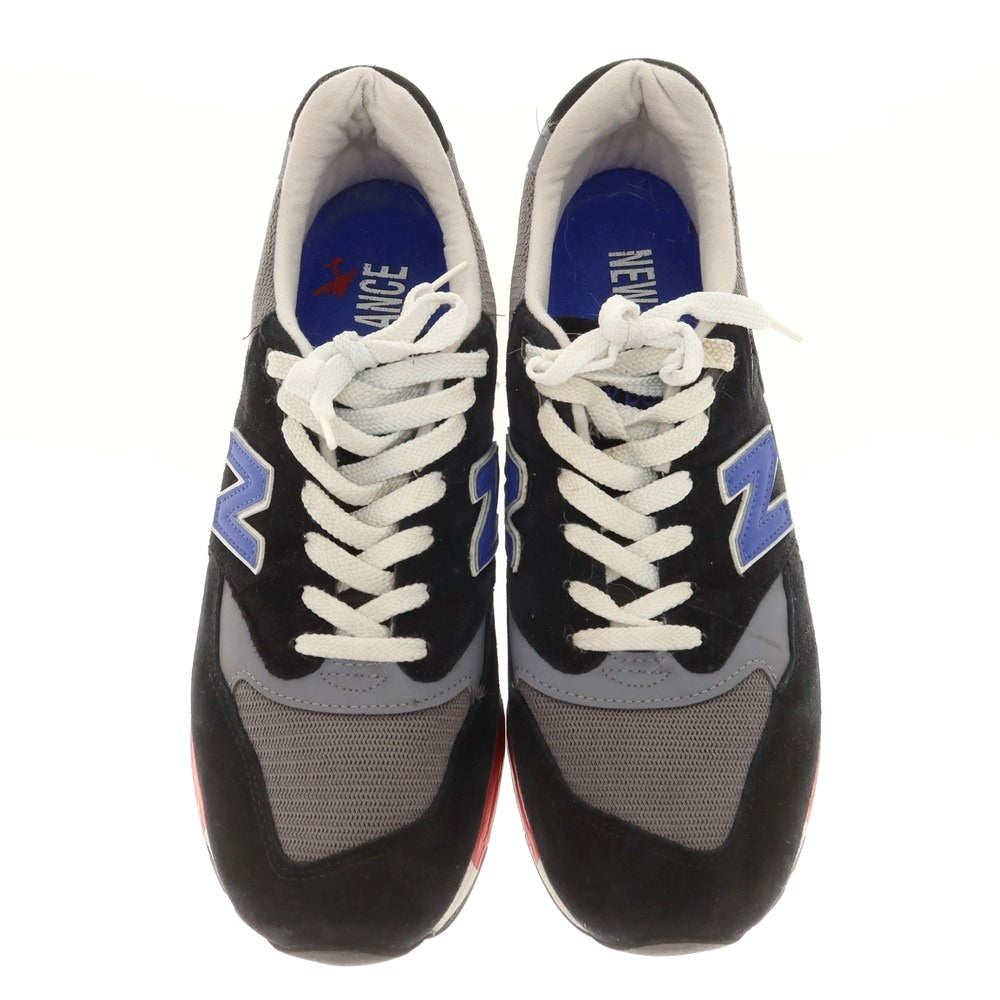 【中古】ニューバランス NEW BALANCE M998HL USA製 スニーカー ブラックxグレー系【 28.5cm 】【 状態ランクB 】【 メンズ 】