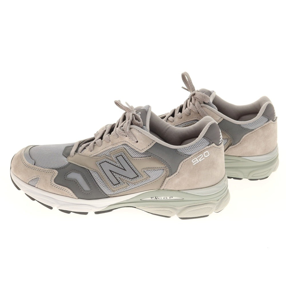 【中古】ニューバランス NEW BALANCE M920GRY ENGLAND製 スニーカー グレー【 UK10 1/2 】【 状態ランクA 】【 メンズ 】