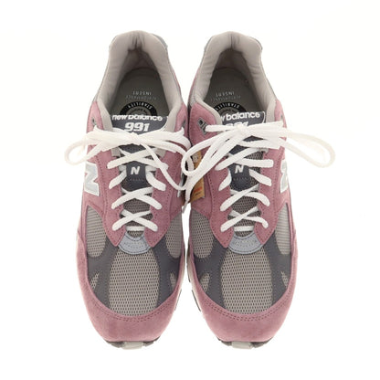 【中古】【未使用】ニューバランス NEW BALANCE M991PGG ENGLAND製 スニーカー ピンクxグレー【 UK10 1/2 】【 状態ランクS 】【 メンズ 】