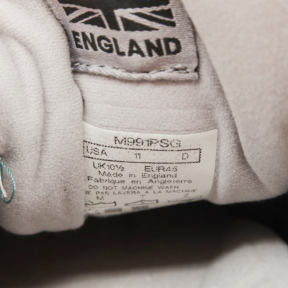 【中古】【未使用】ニューバランス NEW BALANCE M991PSG ENGLAND製 スニーカー グレーxグリーン【 UK10 1/2 】【 状態ランクS 】【 メンズ 】