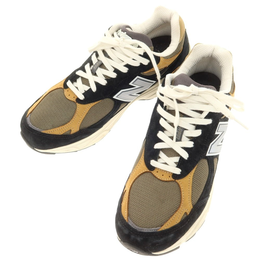 【中古】ニューバランス NEW BALANCE M990BB3 USA製 スニーカー ブラックxライトブラウン【 29cm 】【 状態ランクB 】【 メンズ 】