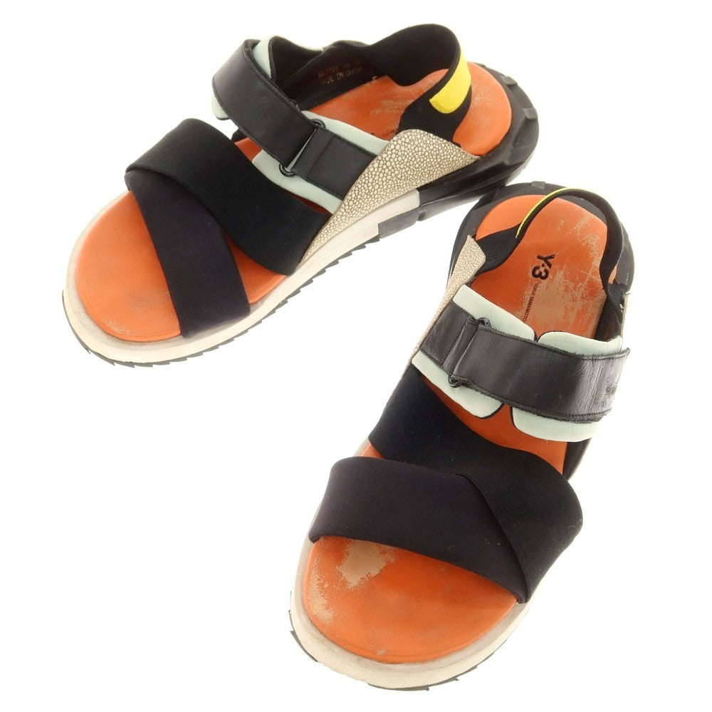 【中古】ワイスリー Y-3 KAOHE SANDAL サンダル ブラック系【 9D 】【 状態ランクC 】【 メンズ 】